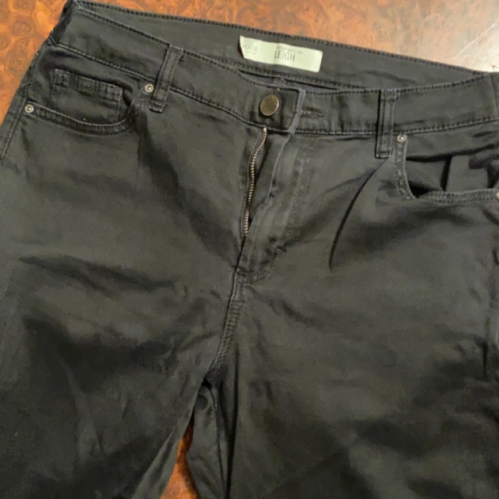 Topshop black Leigh pants